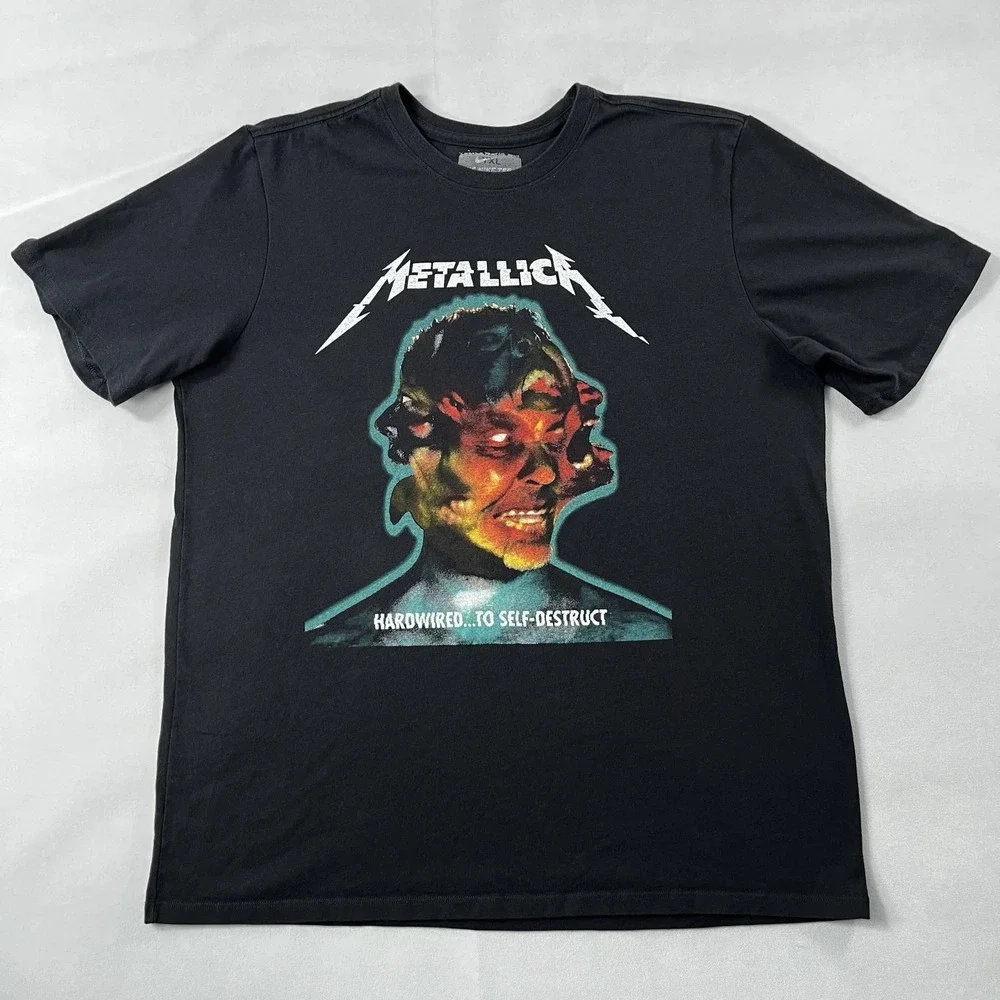 Metallica Shirt Youth XL Black Nike Hardwired To Self Destruct‎ Tour 2017